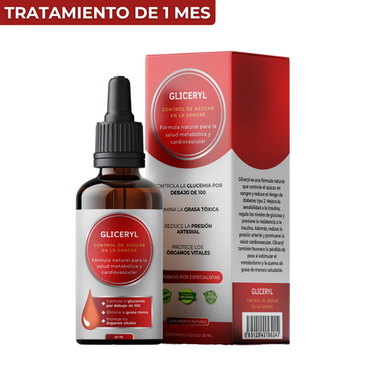 Gliceryl™ Control de azúcar en la sangre - PROMOCIÓN
