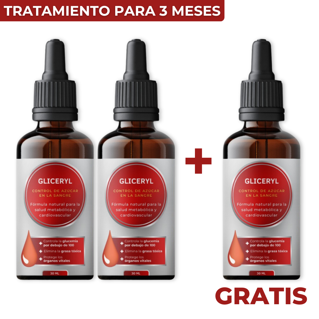 Gliceryl™ Control de azúcar en la sangre - PROMOCIÓN